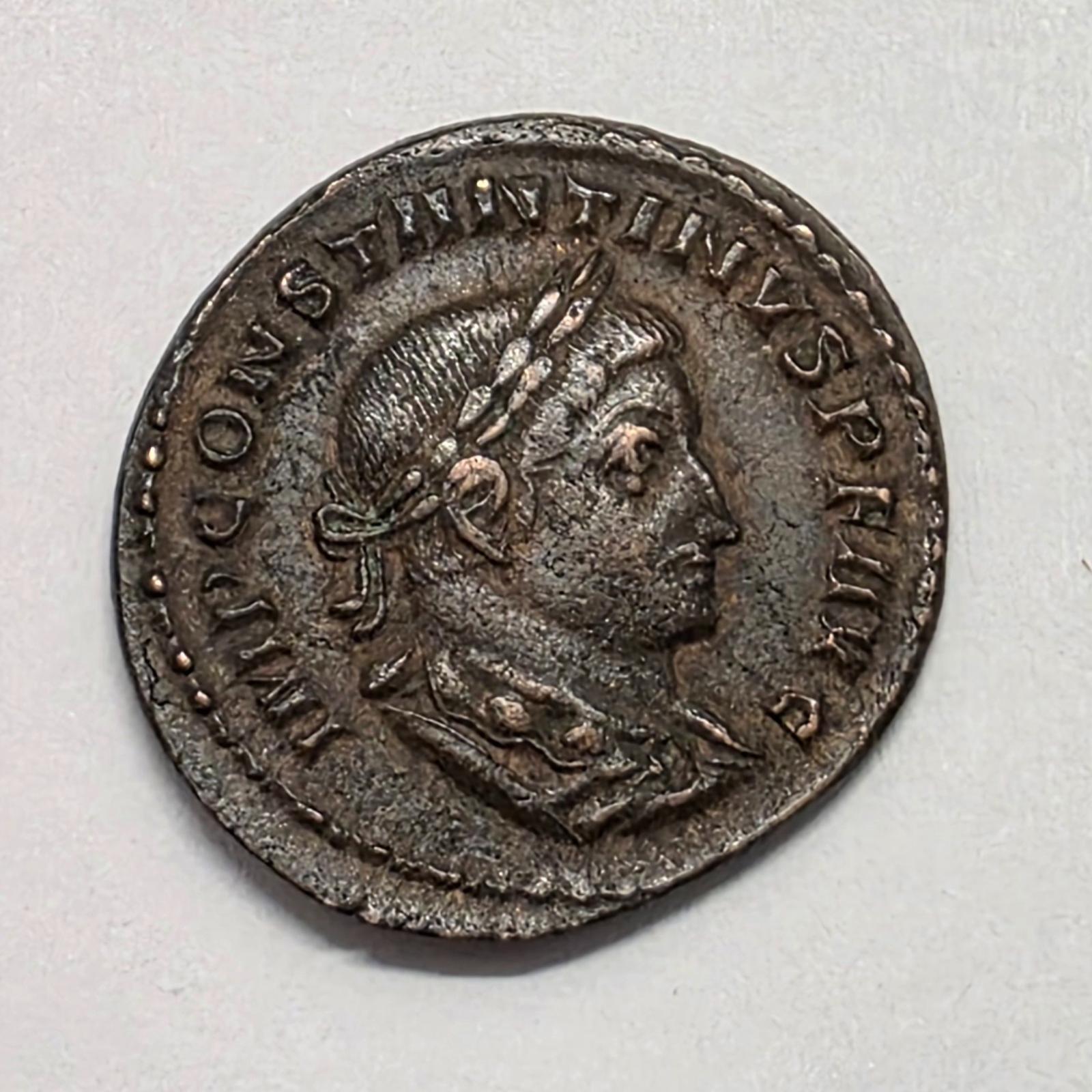 Nummus (Follis) – Constantinus I. (Sol Invictus)