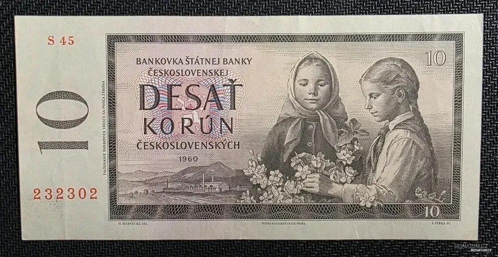 10 Korun 1960 – „Děvčata“
