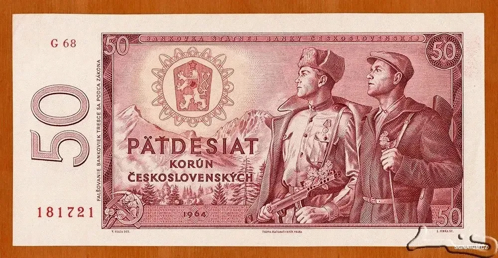 50 Korun Československých 1964