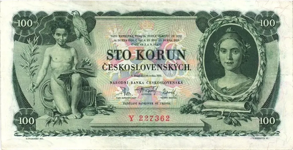 100 Kč – T. G. Masaryk