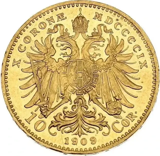 10 Koruna Františka Josefa I. (Zlatá ražba)
