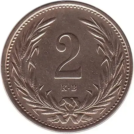 2 Fillér – František Josef I.