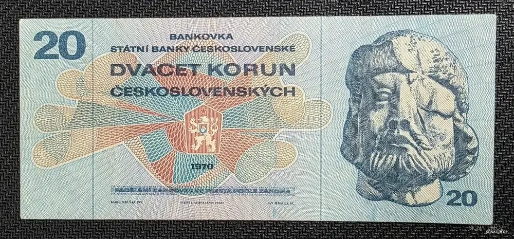 20 Korun 1970 – Jan Žižka