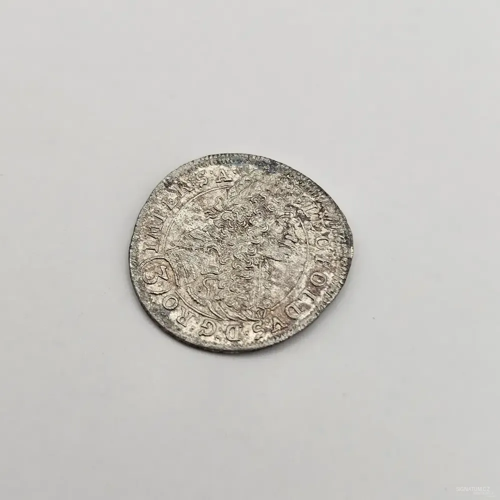 Stříbrný 3 Krejcar 1698
