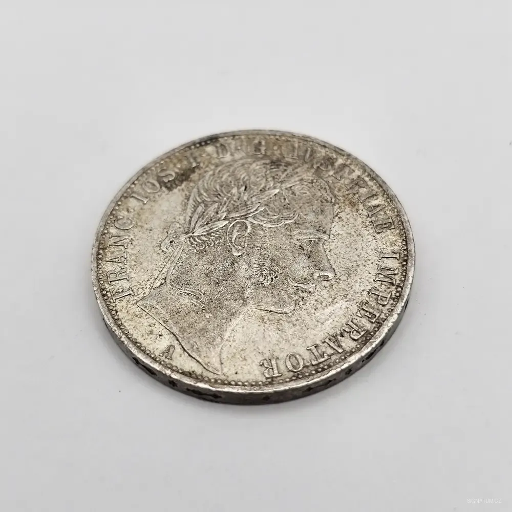 Stříbrný 1 Zlatník 1860 A