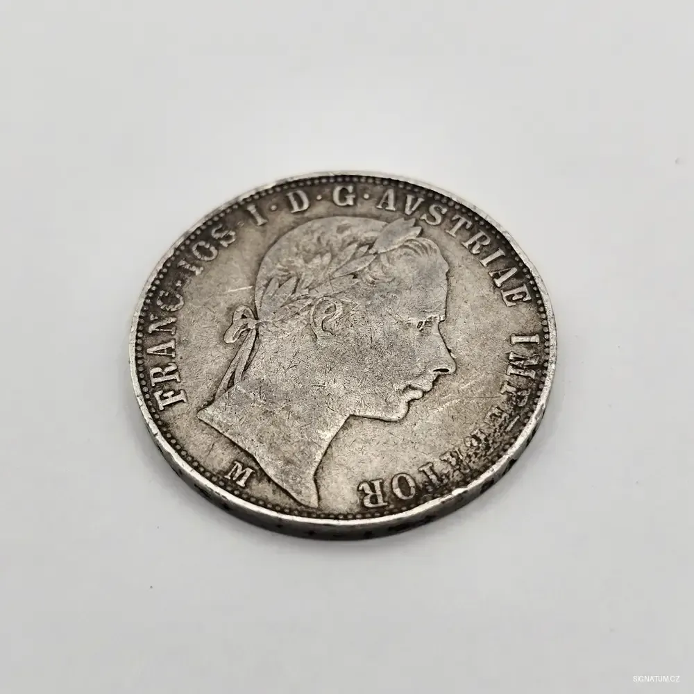 Stříbrný 1 Zlatník 1858 M